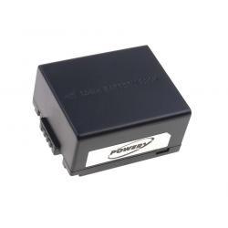 Powery Panasonic Lumix DMC-G1 1250mAh Li-Ion 7,4V - neoriginální