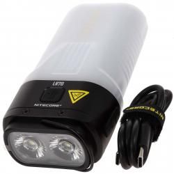 Nitecore LR70 svítidlo, Laterne und powerbanka 3000 Lumen originál