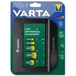 Varta nabíječka LCD Universal s USB výstupem pro AA / AAA / C / D & 9V aku originál